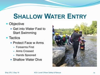 ACA Level 3 River Safety and Rescue 160903 | PPTX