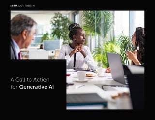 A Call to Action
for Generative AI
 