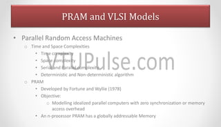Pram Algorithm Ed advanced computer architecture module1.pdf
