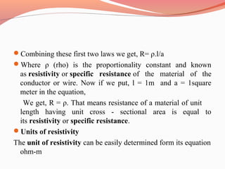 Ac and dc meters and kirchoff's laws | PPT