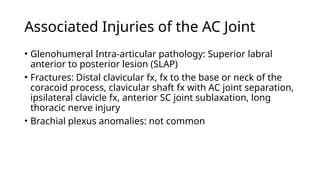Acromioclavicular and sternoclavicular joint injuries.pptx