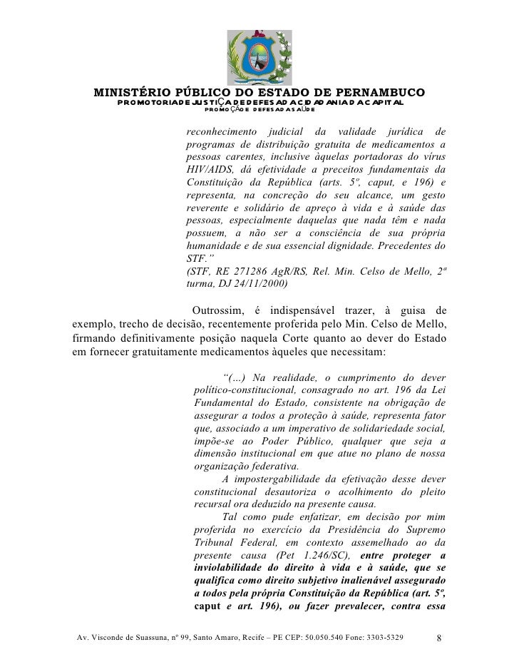 Confira A Acao Civil Movida Pelo Mppe Para Assegurar A Distribuicao D Confira A Acao Civil Movida Pelo Mppe Para Assegurar A Distribuicao D