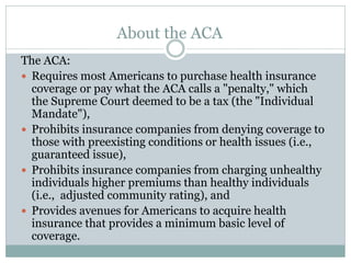Aca overview sc_09-13 | PDF