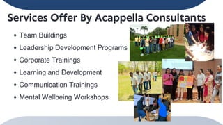 Acappella Consultants - Team Building Organizers in India | PDF