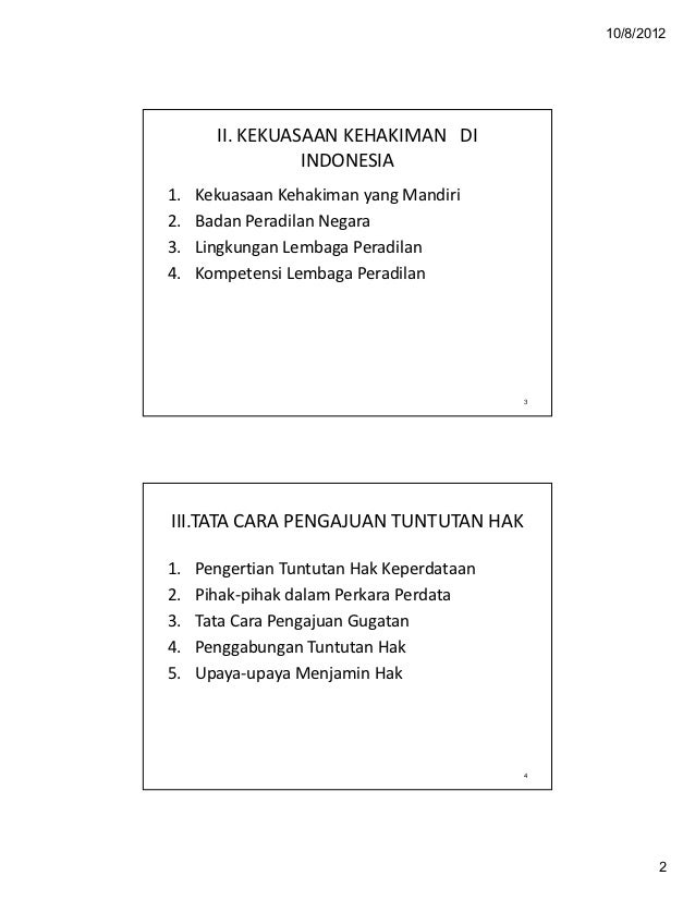 Hukum Acara Perdata