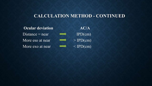 Ac Ration Levels Ac/a ratio | PPTX