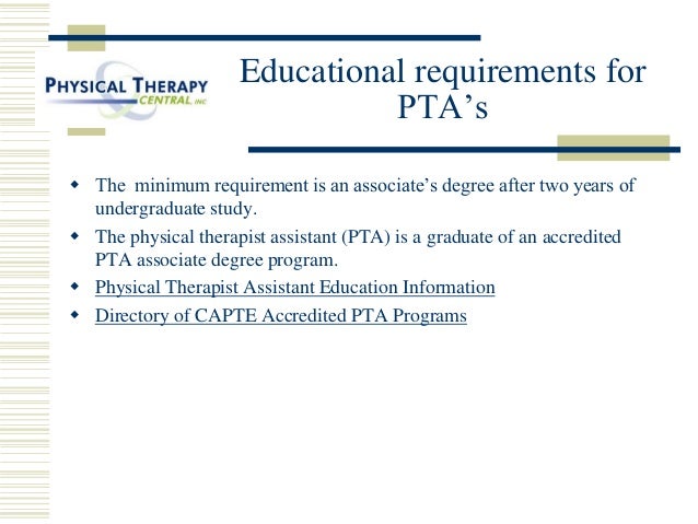 a career in physical therapy physical therapy assistant career