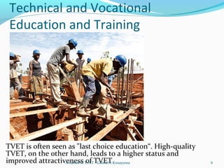 A career in technical and vocational education and training | PPT