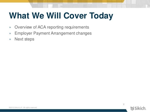 Affordable Care Act Reporting Requirements | WageWorks affordable care act reporting requirements