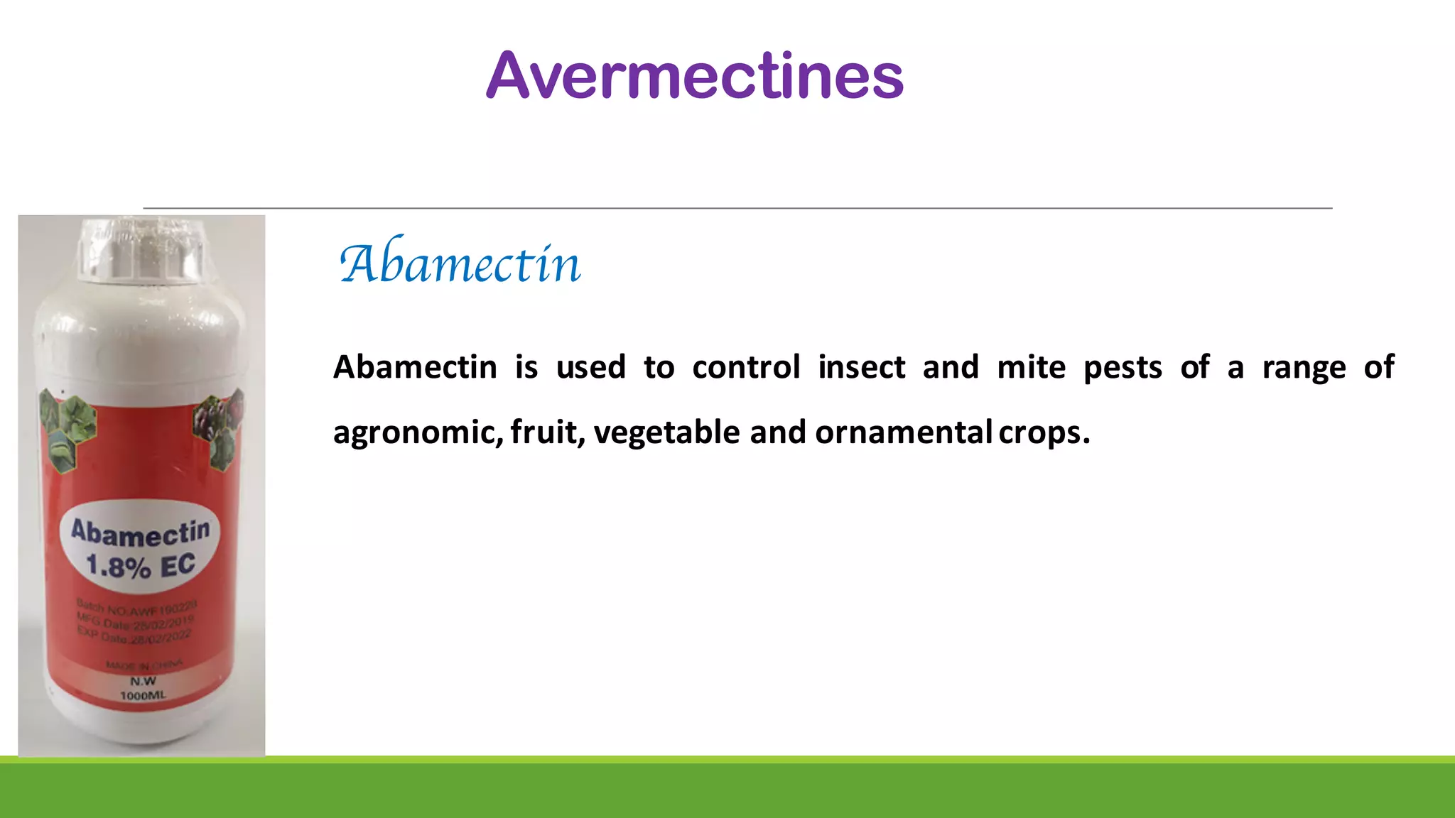 Acaricides classification | PDF
