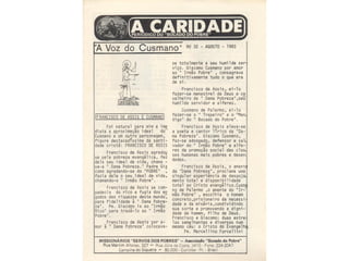 A caridade   n. 32, agosto de 1983