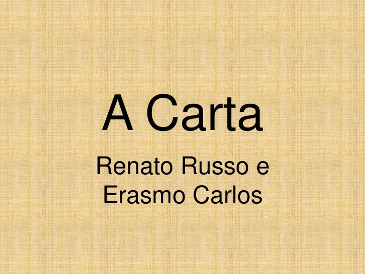 A carta
