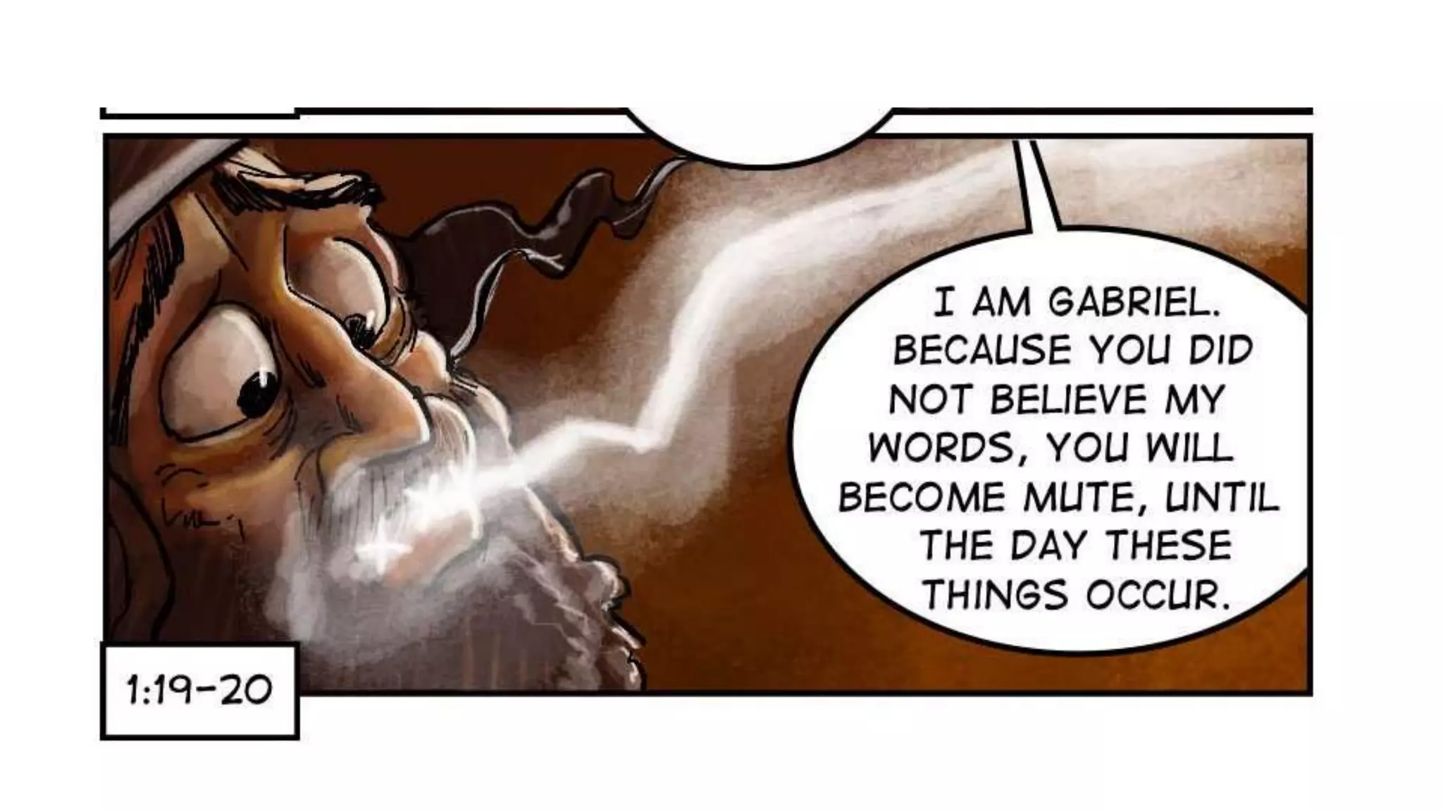 A Cartoonists Guide to luke 1