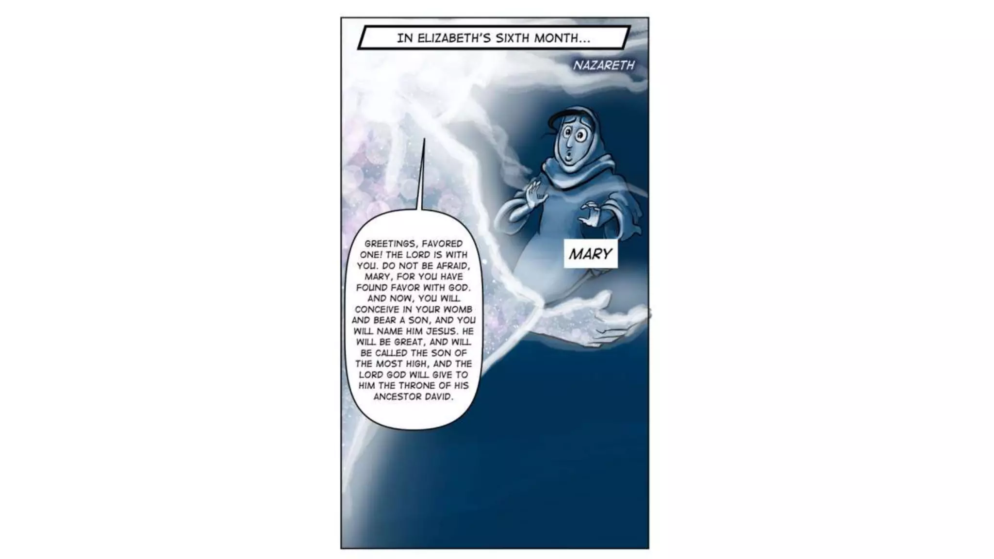 A Cartoonists Guide to luke 1