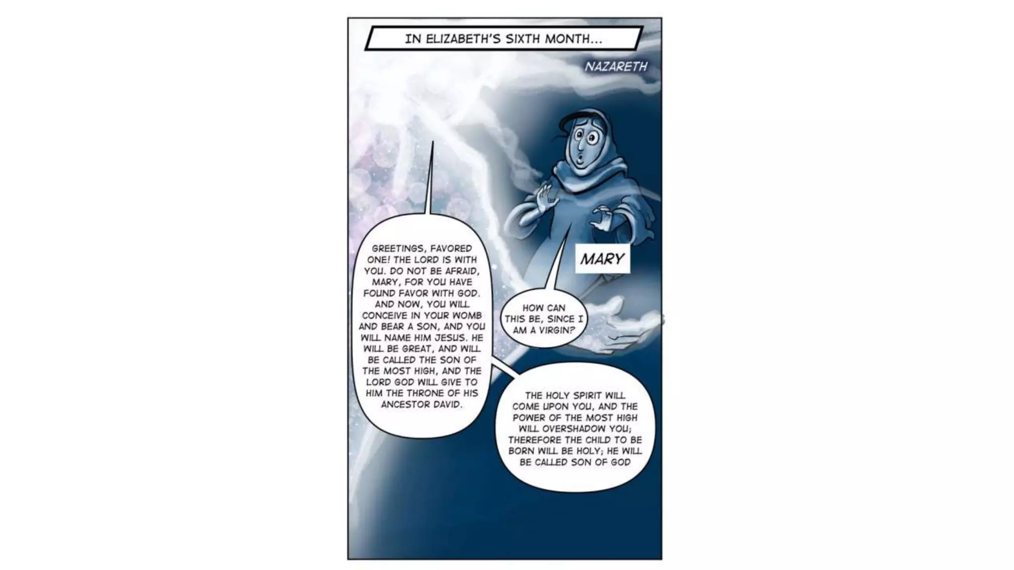 A Cartoonists Guide to luke 1