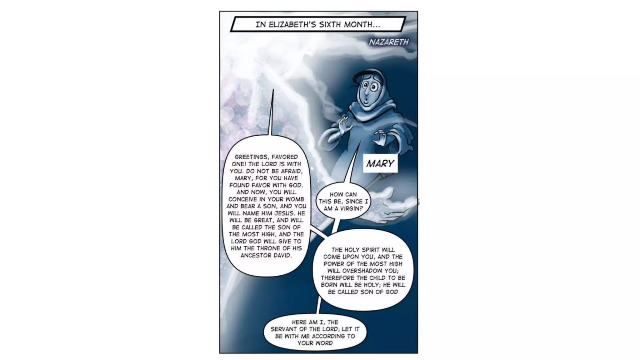 A Cartoonists Guide to luke 1