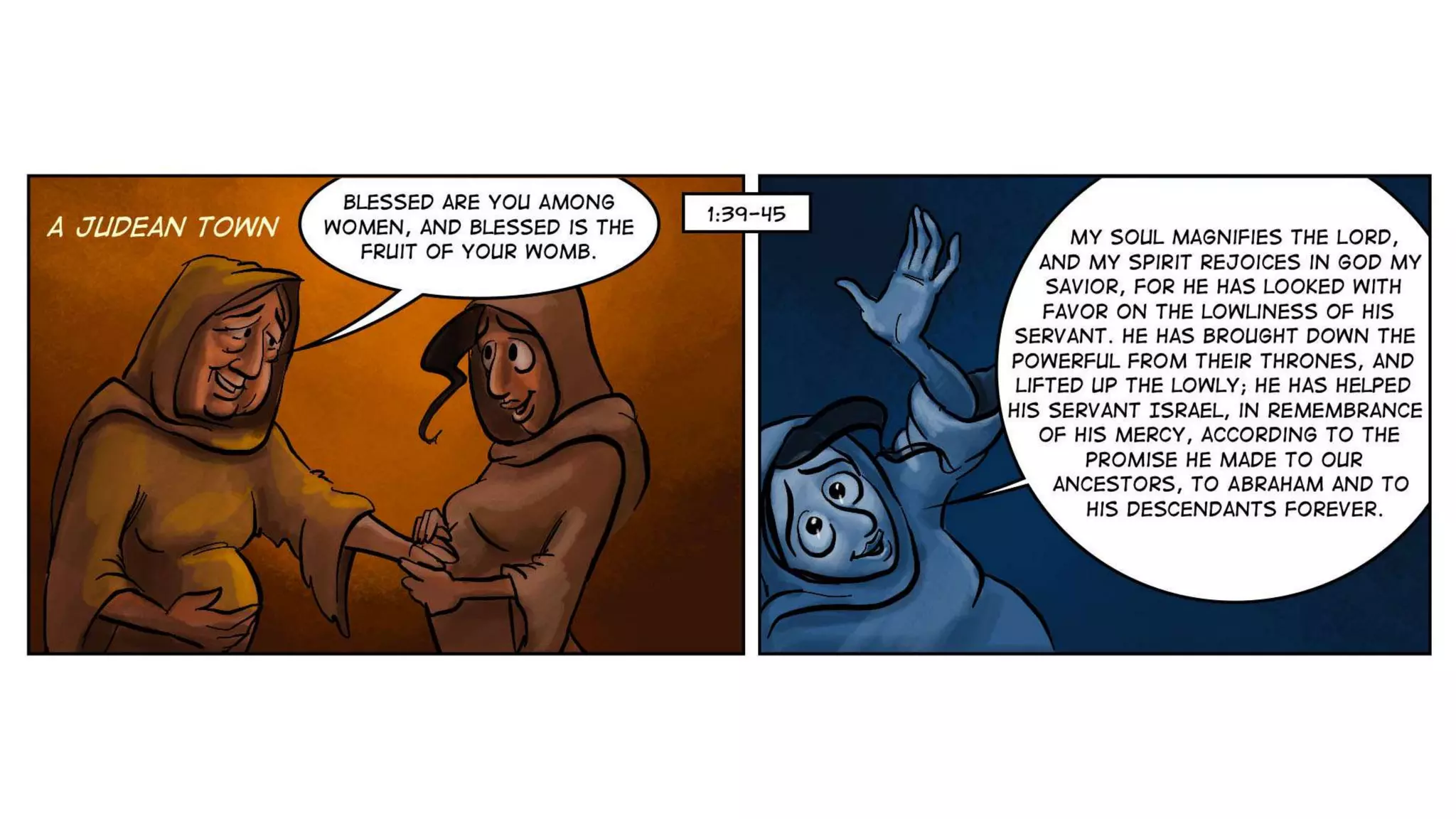 A Cartoonists Guide to luke 1