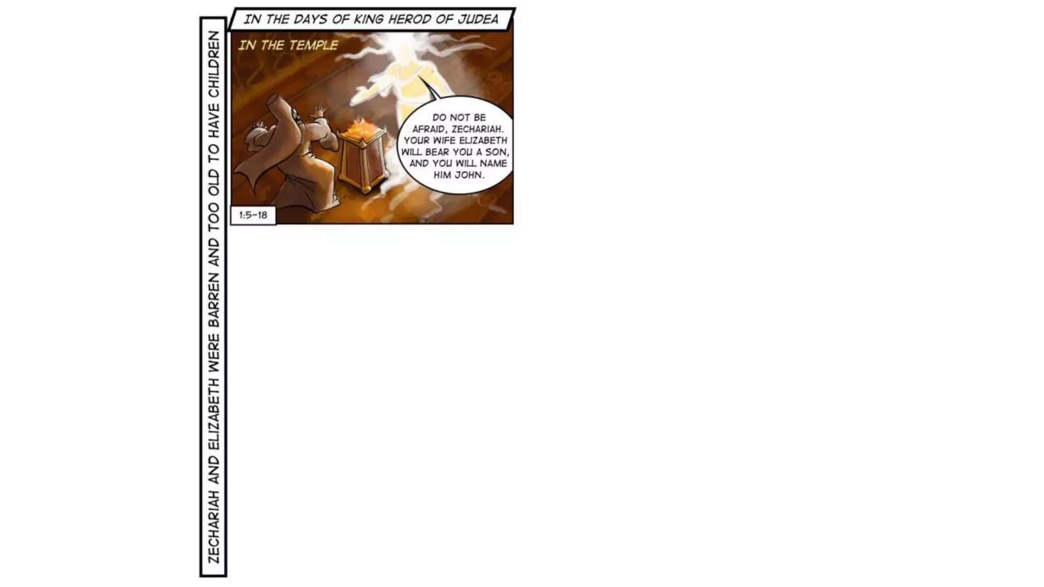 A Cartoonists Guide to luke 1