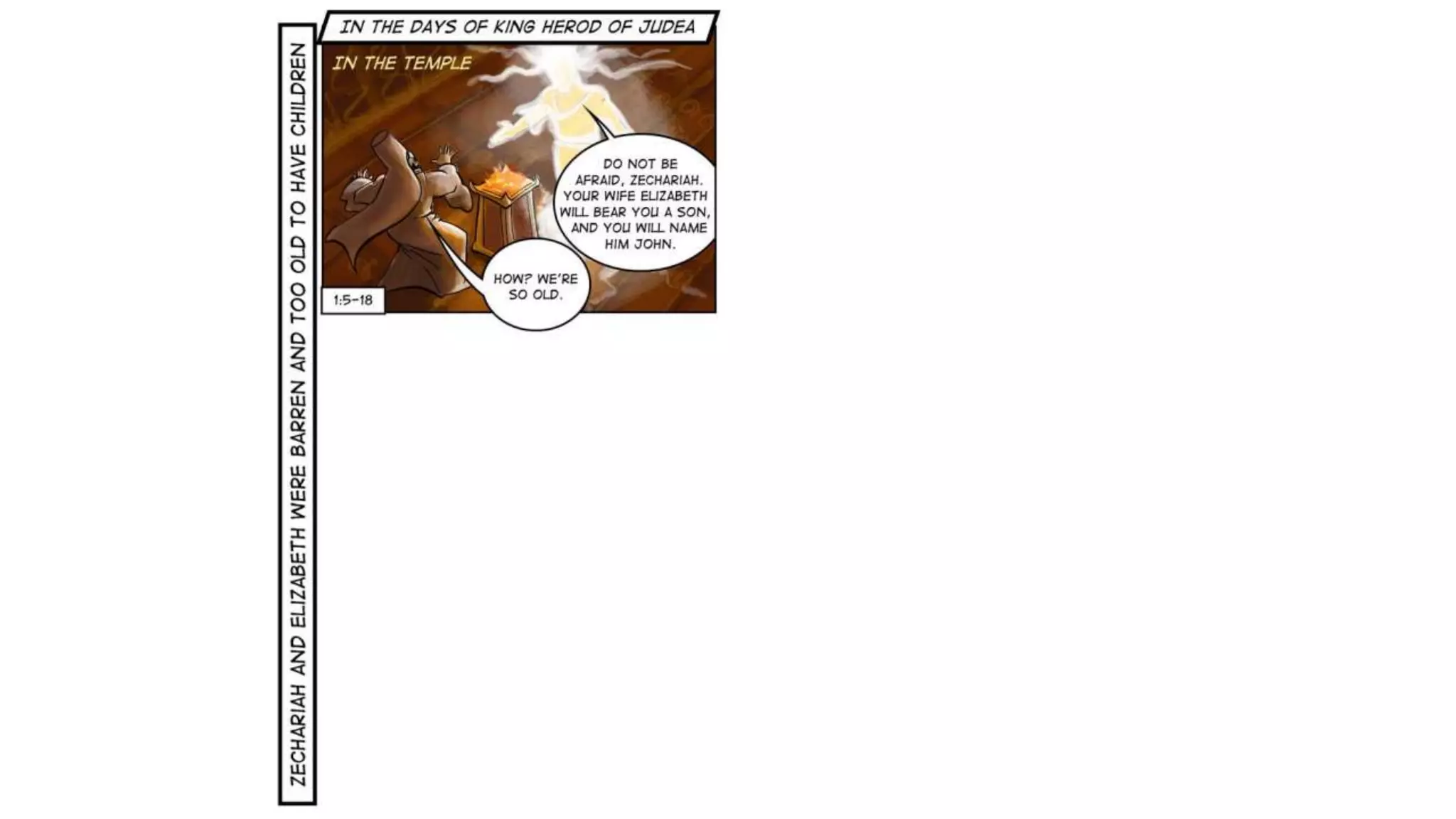 A Cartoonists Guide to luke 1