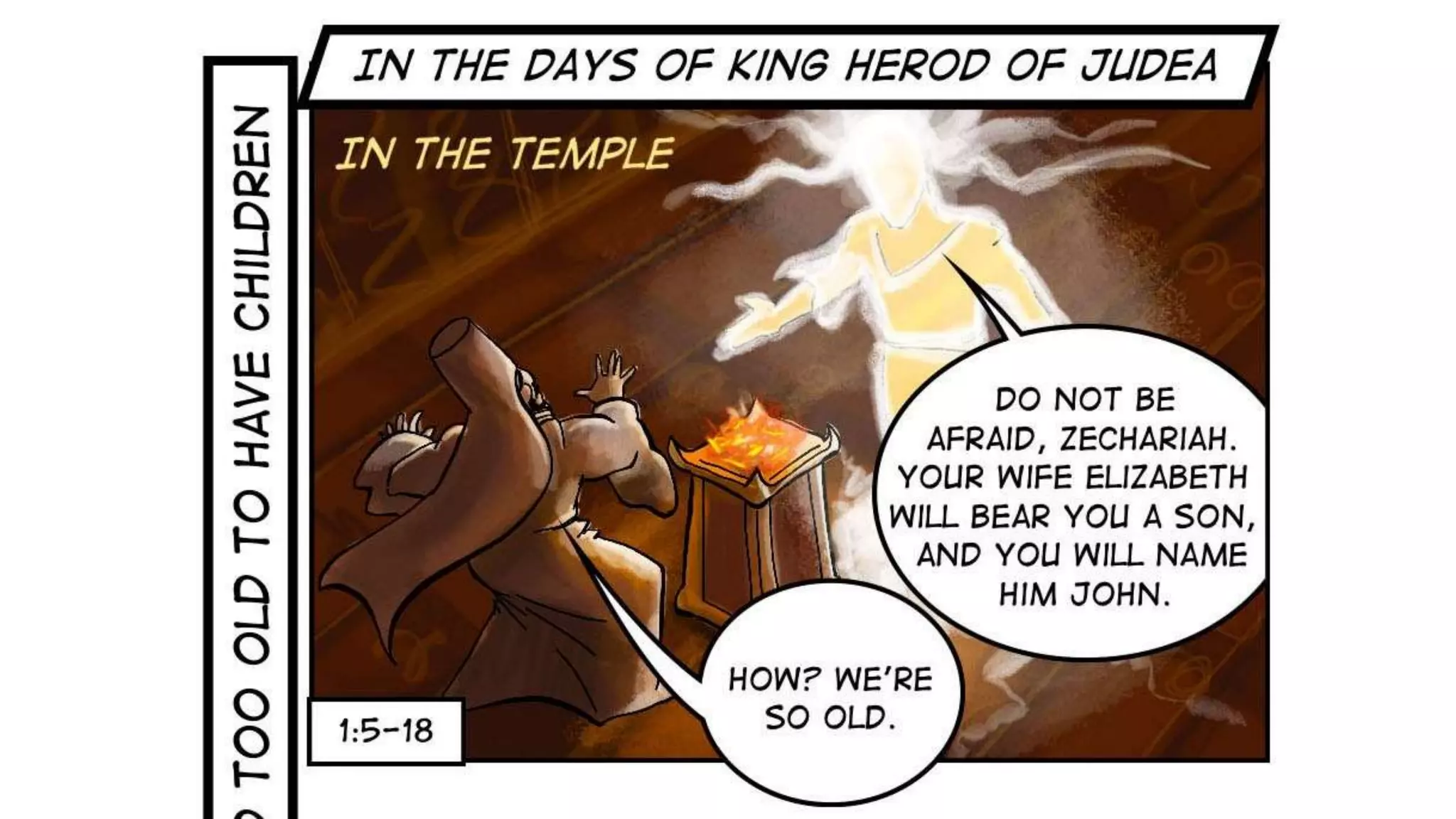 A Cartoonists Guide to luke 1