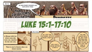 A Cartoonist's Guide to Luke 15:1-17:10