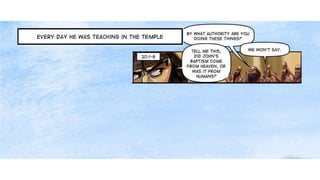 A Cartoonist's Guide to Luke 19:28-21:38