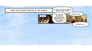 A Cartoonist's Guide to Luke 19:28-21:38