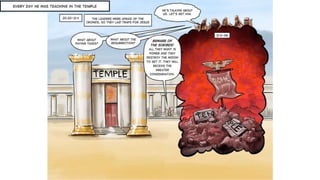 A Cartoonist's Guide to Luke 19:28-21:38