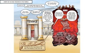 A Cartoonist's Guide to Luke 19:28-21:38