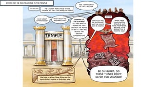 A Cartoonist's Guide to Luke 19:28-21:38