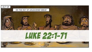A Cartoonist's Guide to Luke 22