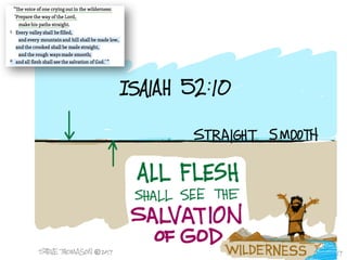 John the Baptist preaches in Luke 3 and Matthew 3