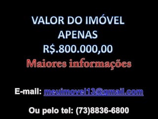 A casa dos seus sonhos