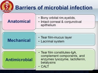 Barriers of microbial infection
 