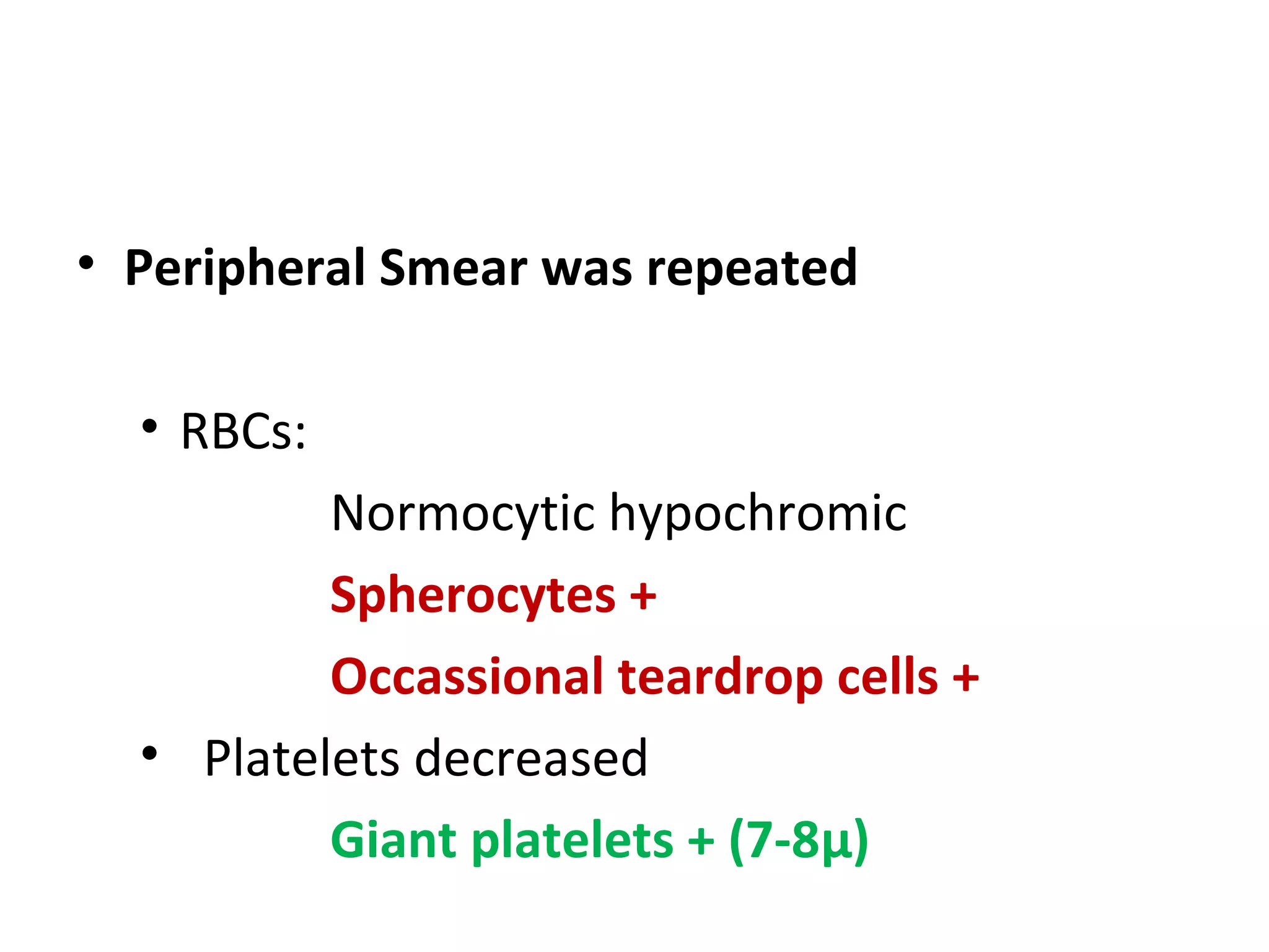 A Case of Primary Myelofibrosis | PPT