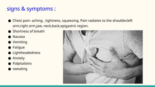 A case presentation on myocardial infarction | PPTX