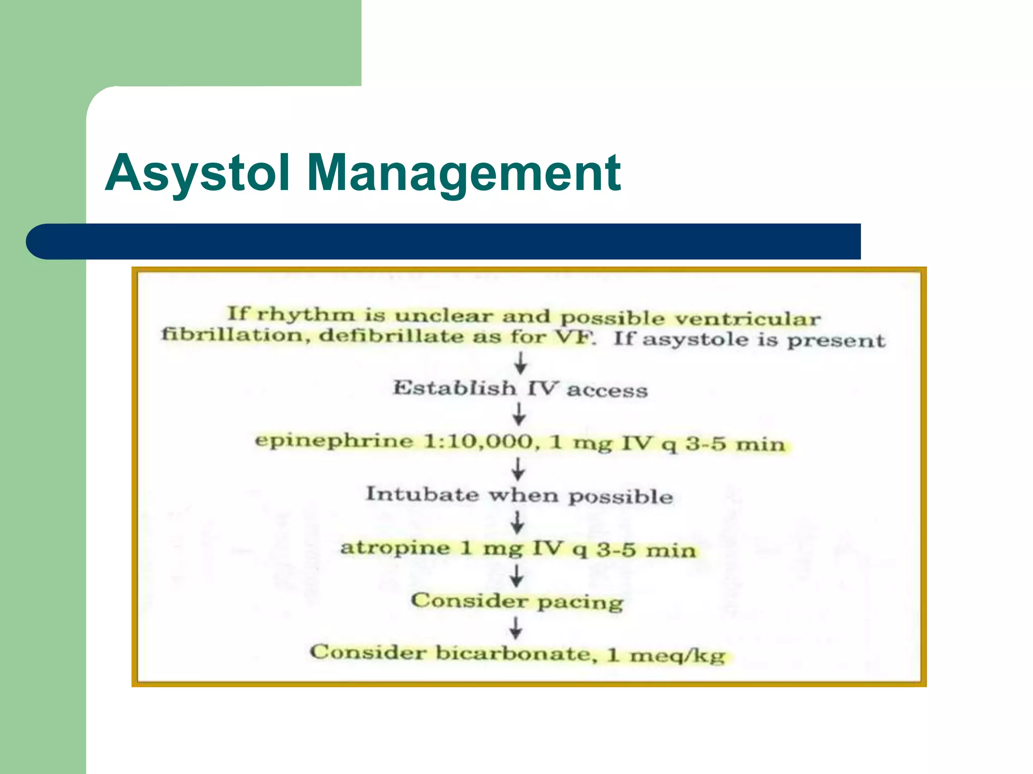 Asystol Management

 