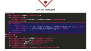 KeePass.config.xml
 