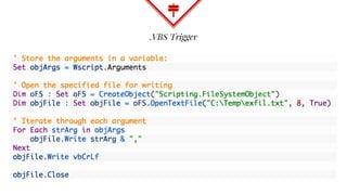 .VBS Trigger
 