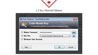 2.X Key Material Options
 
