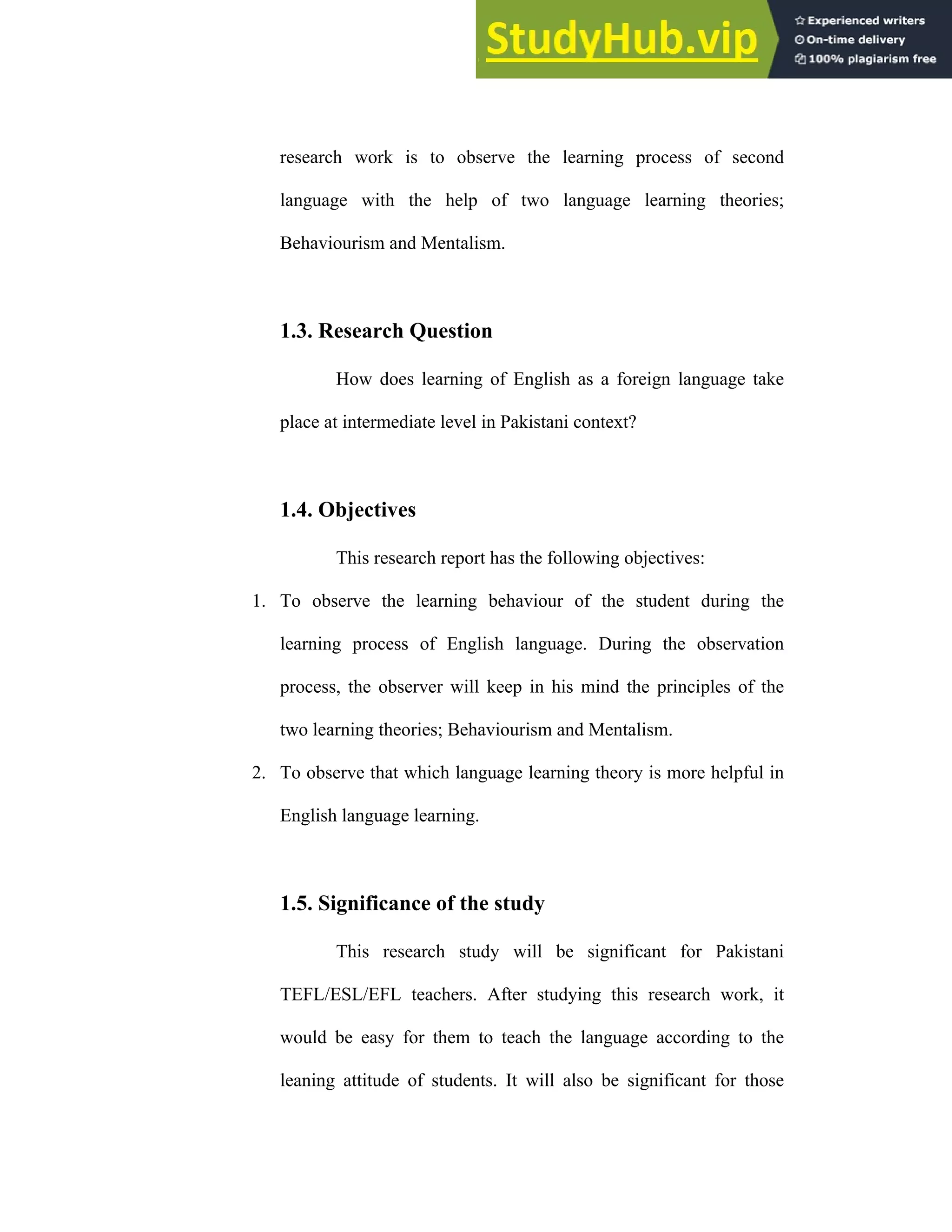 A CASE STUDY OF AN ENGLISH LANGUAGE LEARNER IN THE PERSPECTIVE OF ...