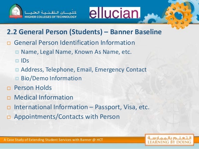A Case Study Of Banner Hct