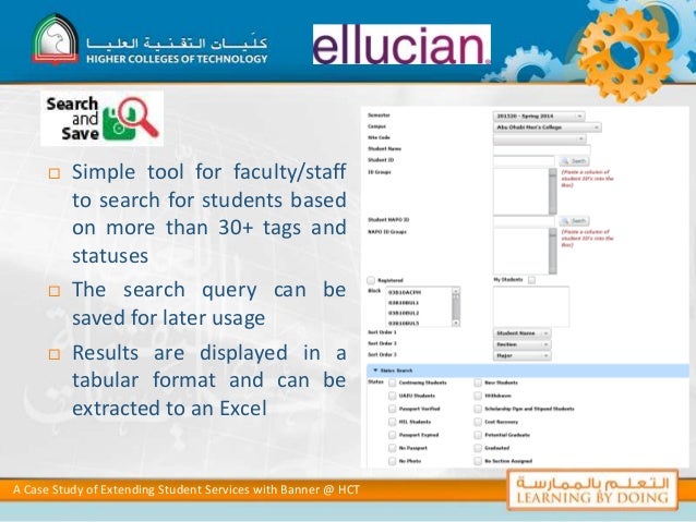 A Case Study Of Banner Hct