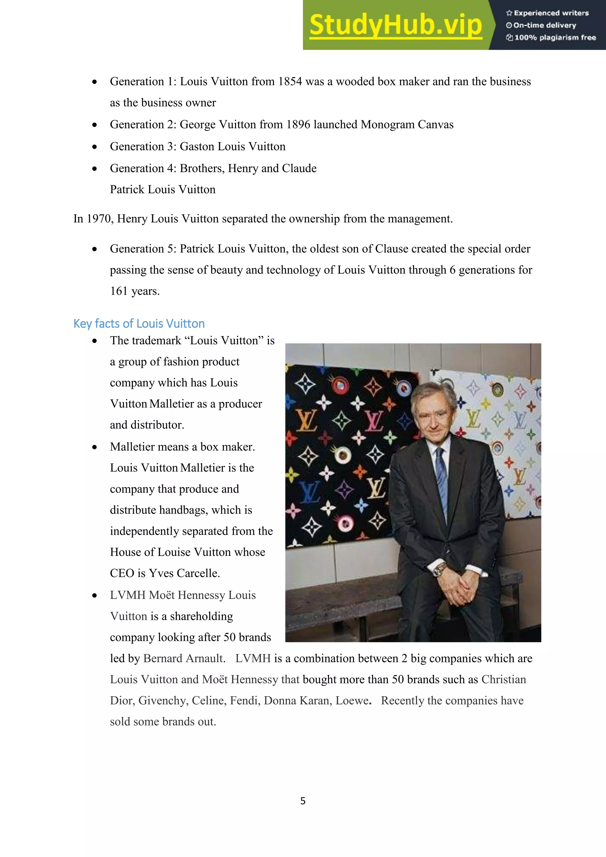 A Case Study Of Louis Vuitton | PDF