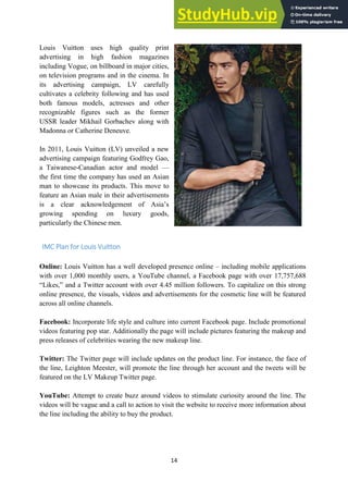 A Case Study Of Louis Vuitton | PDF