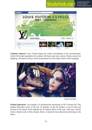 A Case Study Of Louis Vuitton | PDF