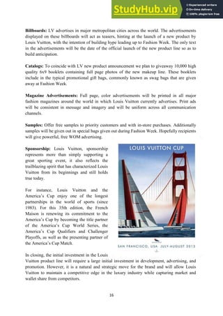 A Case Study Of Louis Vuitton | PDF