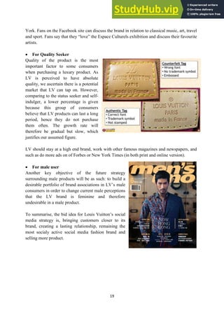 A Case Study Of Louis Vuitton | PDF