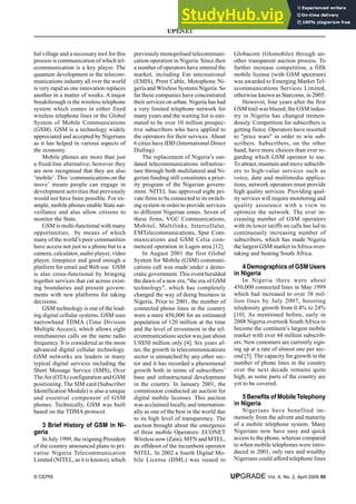 Telecommunication Case Study A Case Study Of The Global System Of Mobile Communication (GSM) In ...
