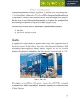 A Case Study On Air Pollution In Cement Industry Course Title ...